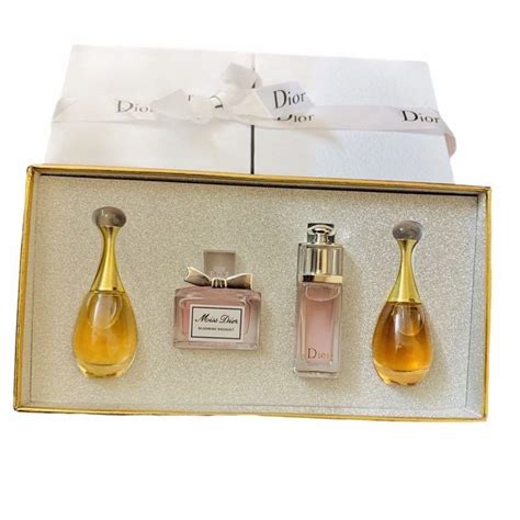 dior perfume gift set|christian dior perfume miniature sets.